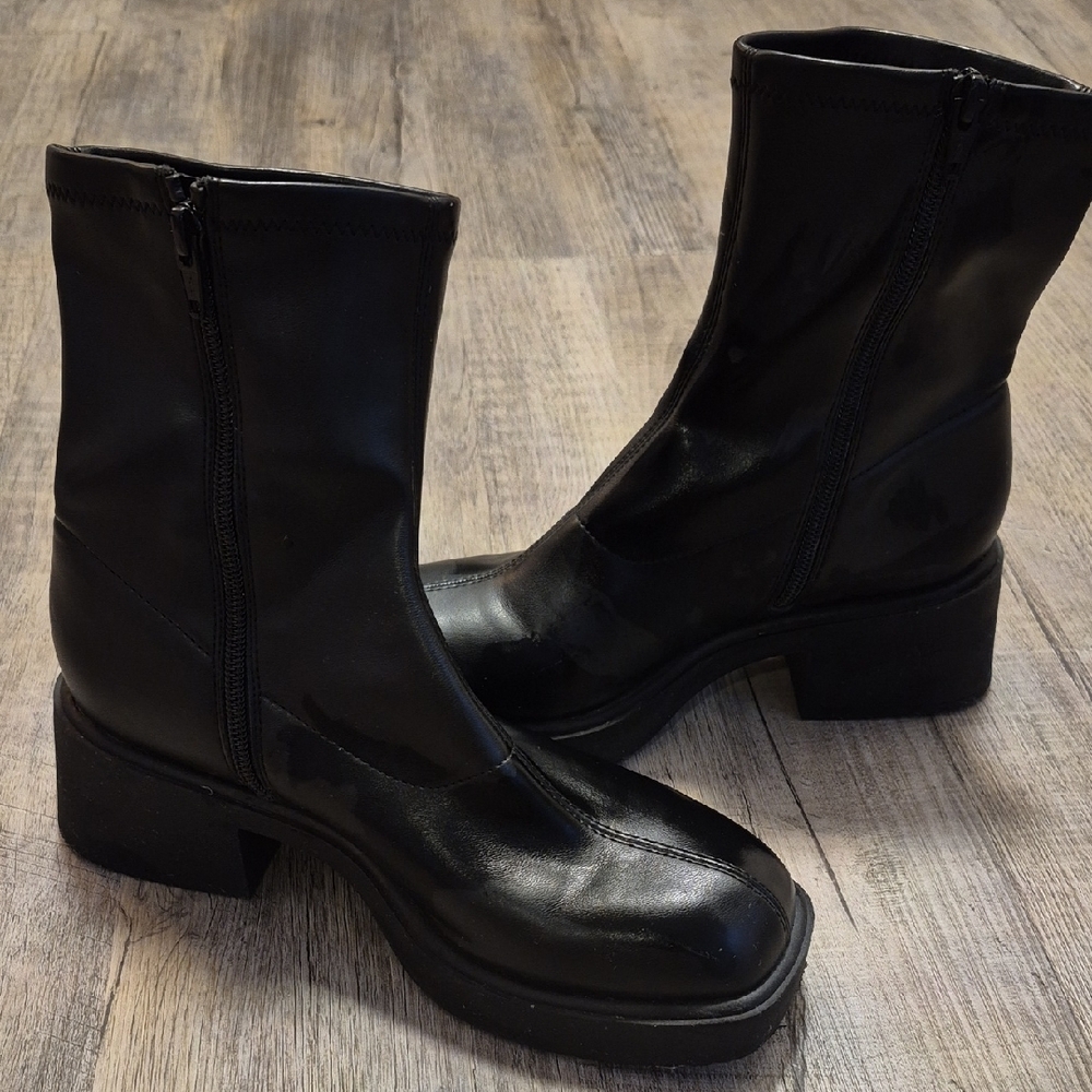 Wild Fable Black Heeled Boots